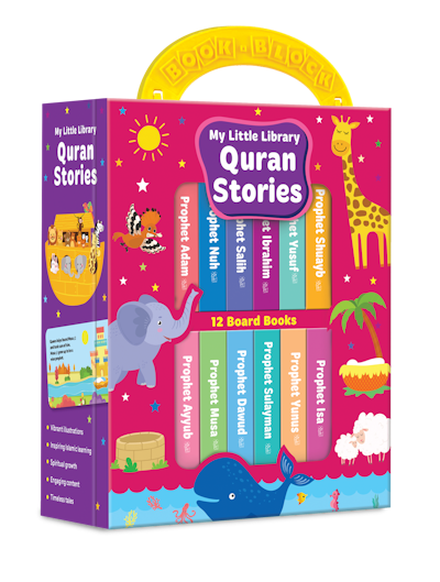 My Little Library Quran Stories (12 Board Books)