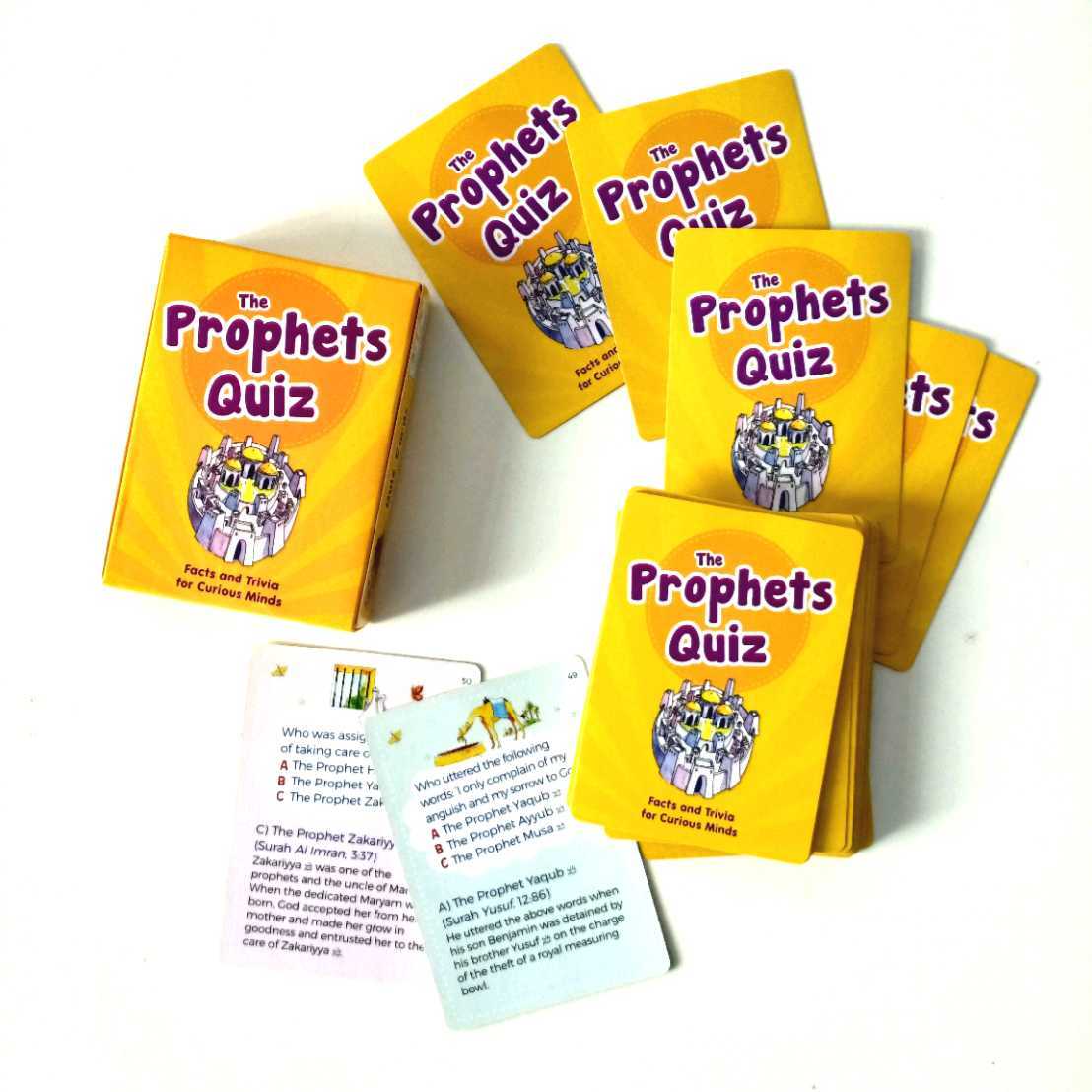 The Prophets Quiz Cards