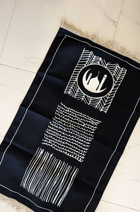 Black Aztec Prayer Mats