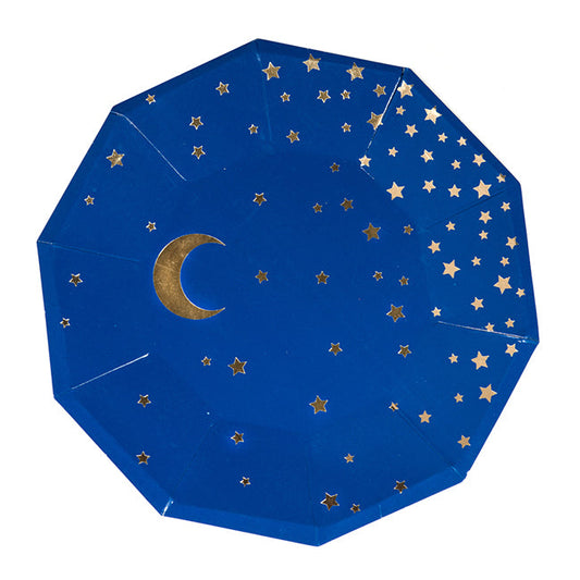 Star & Moon Festive Plates