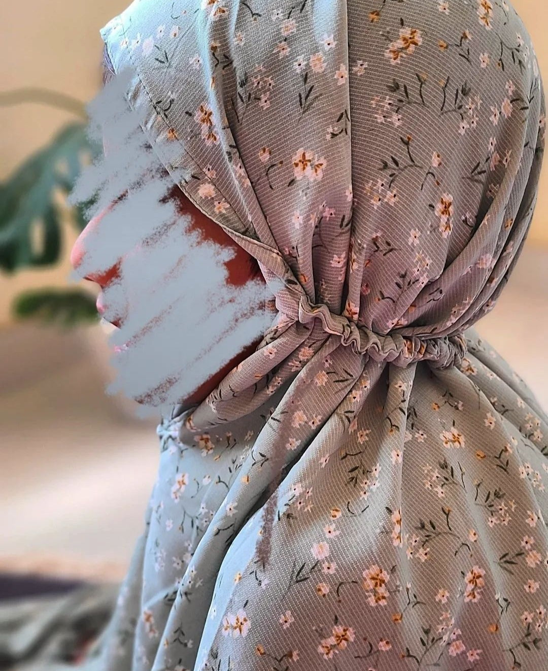 Prayer Jilbab - Floral