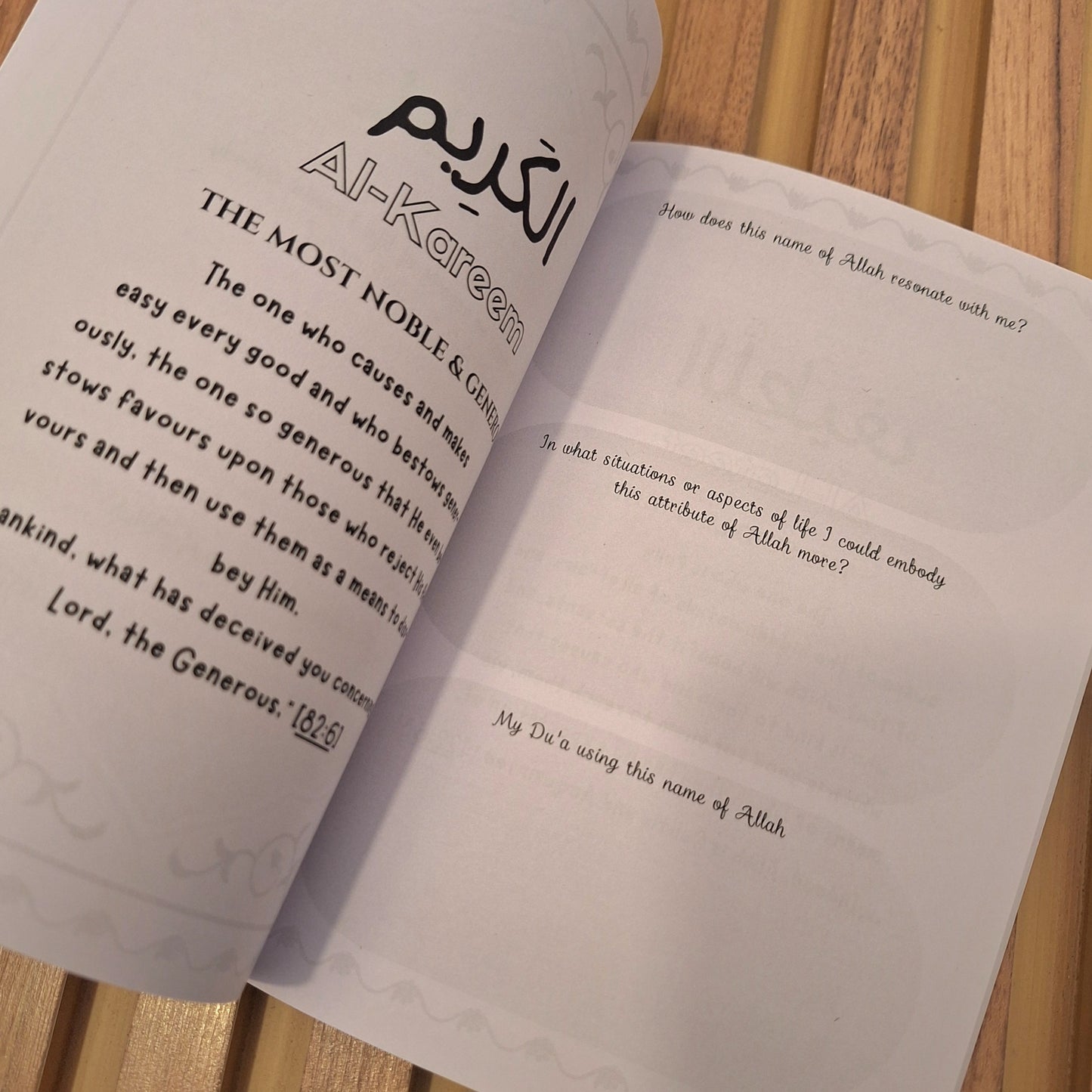 My Journey of Discovering Names of Allah