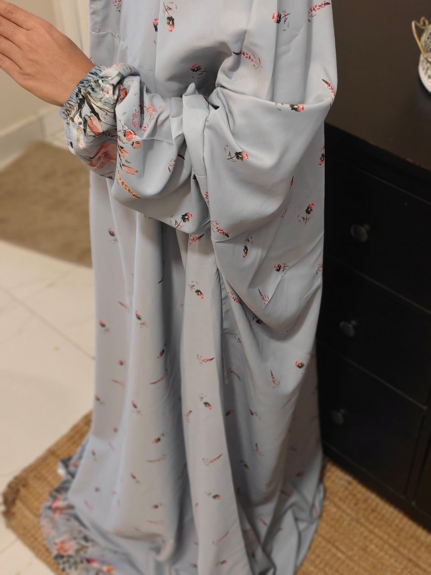 Wildflower Blue Jilbab