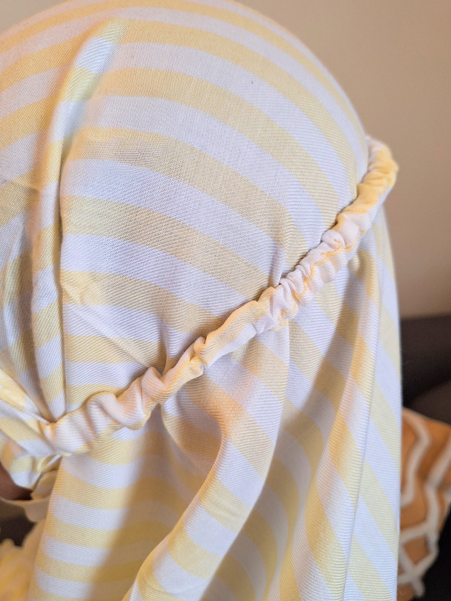 Rayon Cotton Jilbab | Summer Stripes