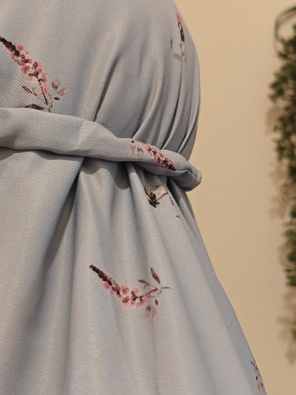 Wildflower Blue Jilbab