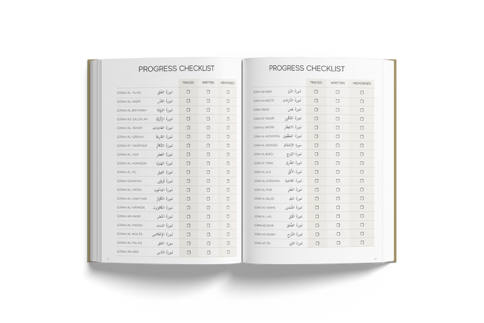 The Tracing Qur'an Juz 30