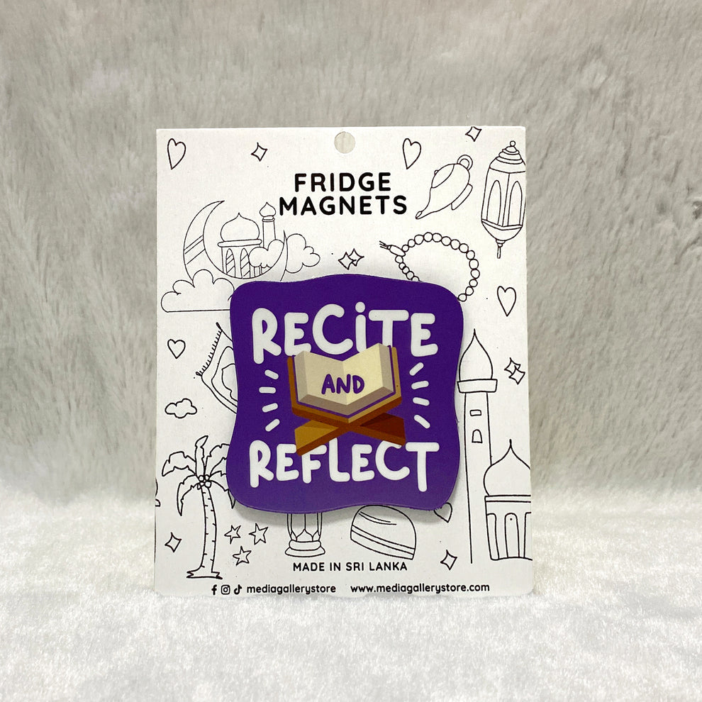 Recite and Reflect Fridge Magnet