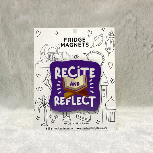 Recite and Reflect Fridge Magnet