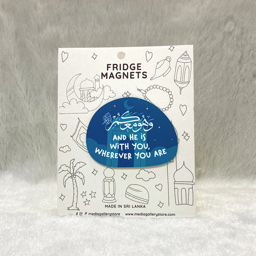 He is with You Fridge Magnet